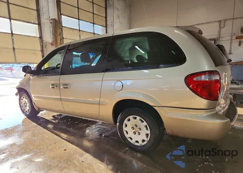 2001 Chrysler Town & Country Lx z USA, uszkodzony, nr VIN 2C8GP44G31R115271